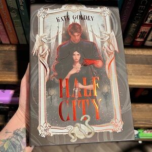 Fairyloot - Kate Gordon Half City Hardcover Book - Red & Black Cover